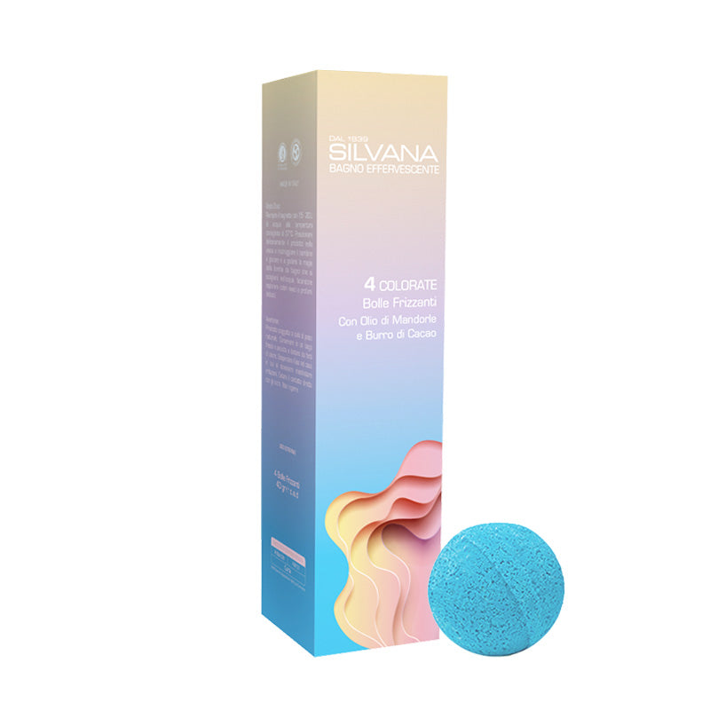 SILVANA - Effervescent Bath Set of 4 Bubbles