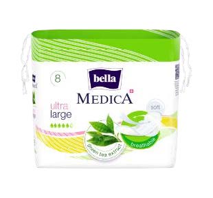 BELLA - Assorbenti MEDICA con Estratto di Tè Verde