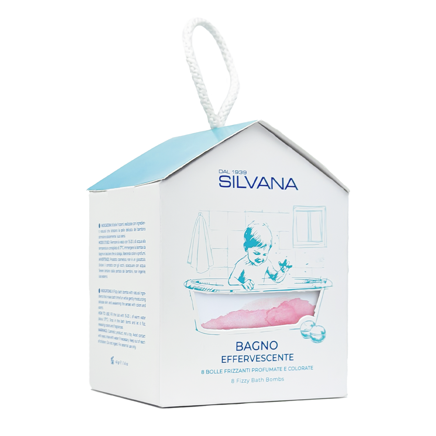 SILVANA - Bagno Effervescente 8 Bolle 320gr