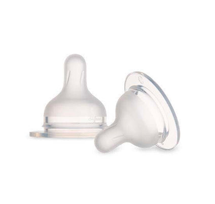 CANPOL BABIES - Silicone Teat for S-Shape Bottles 2 pcs