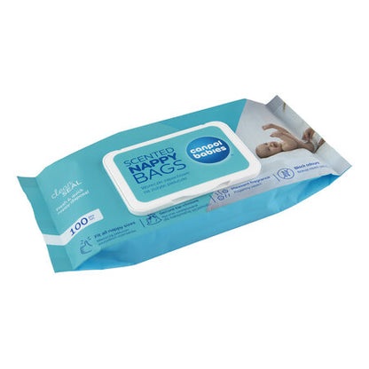 CANPOL BABIES - Sacchetti profumati per pannolini usati 100 pz