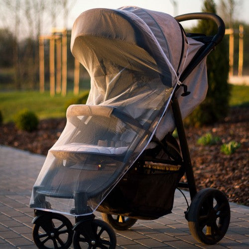 AKUKU - Mosquito Net for Stroller Black/White
