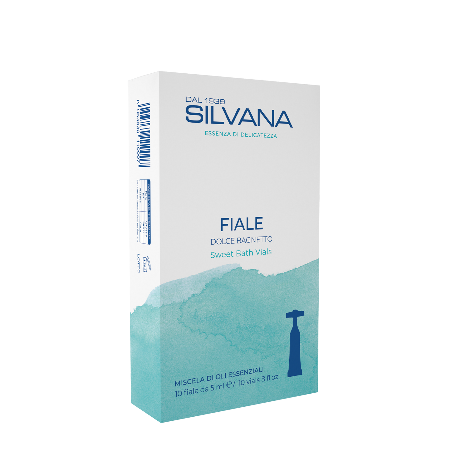 SILVANA - Fiale Monodose 10 Pezzi da 5ml
