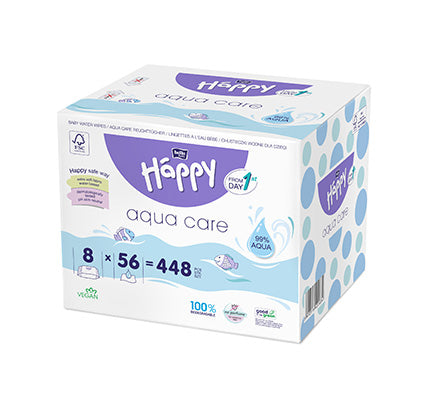 HAPPY - Salviettine Aqua Care