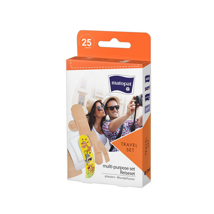 MATOPAT - Travel Set Plasters for Small and Large Trips