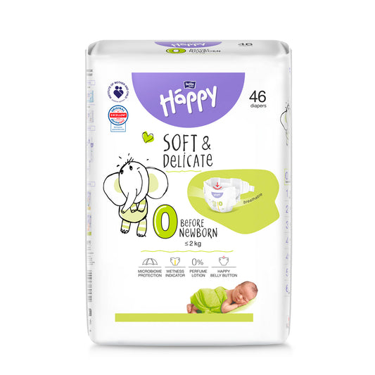 HAPPY - Premature Diapers <2KG