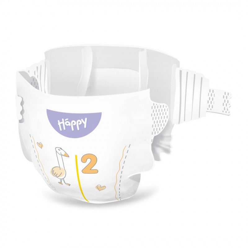 HAPPY - Pannolini Mini Tg.2 (3-6 Kg)