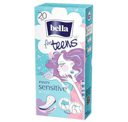 BELLA - Teen Ultra Sensitive Panty Liners Fragrance-Free